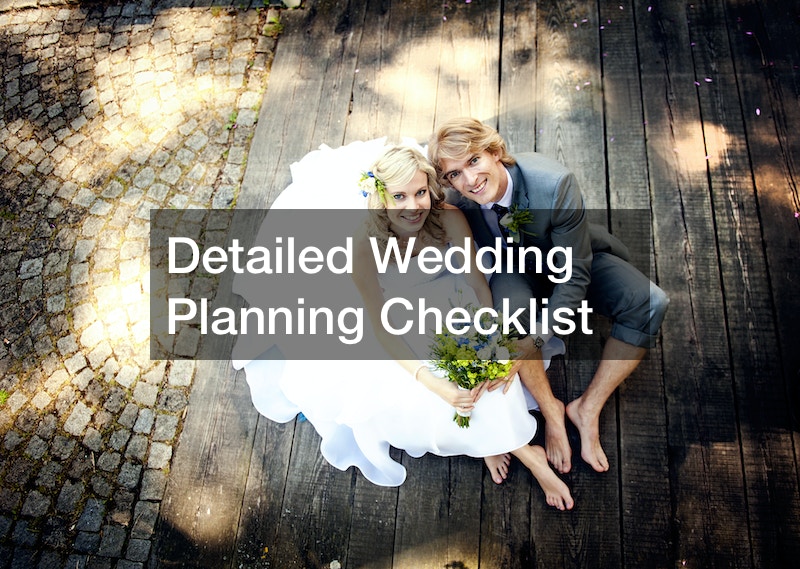 Detailed Wedding Planning Checklist